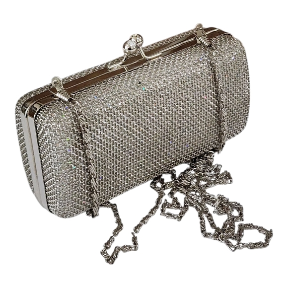 Clutch Bags Elegant Black Multicolor with Gold Detail Bundle Of Six - Picture 13 of 17